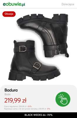 eobuwie.pl - gazetka promocyjna Do -70% na zimowe buty dziecięce od czwartku 13.11 do czwartku 27.11 - strona 10