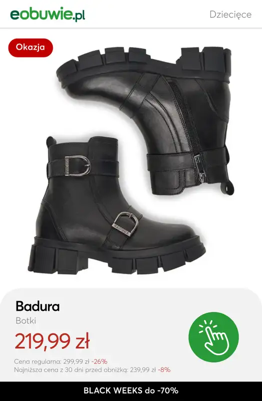 eobuwie.pl - gazetka promocyjna Do -70% na zimowe buty dziecięce od czwartku 13.11 do czwartku 27.11 - strona 10