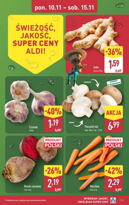 Aldi - gazetka promocyjna Pełny katalog! od poniedziałku 10.11 do soboty 15.11 - strona 5