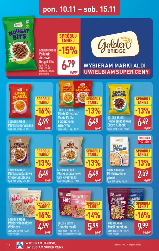 Aldi - gazetka promocyjna Pełny katalog! od poniedziałku 10.11 do soboty 15.11 - strona 18