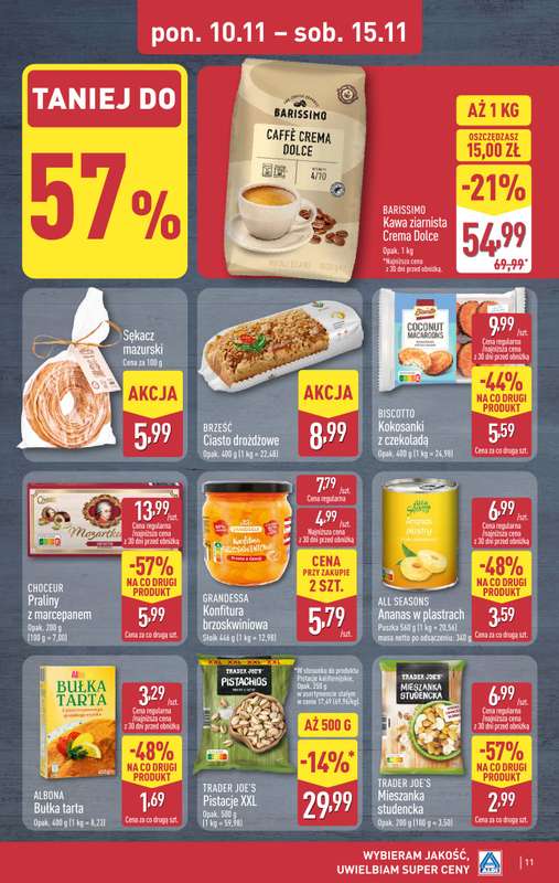 Aldi - gazetka promocyjna Pełny katalog! od poniedziałku 10.11 do soboty 15.11 - strona 11