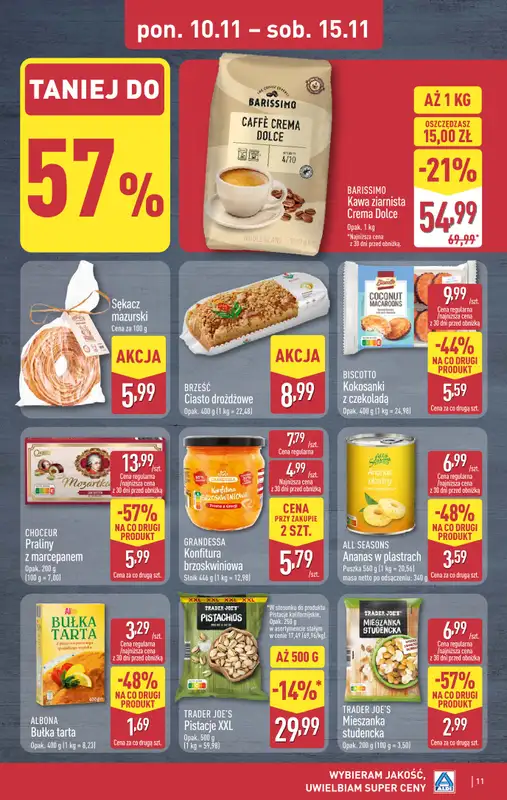 Aldi - gazetka promocyjna Pełny katalog! od poniedziałku 10.11 do soboty 15.11 - strona 11