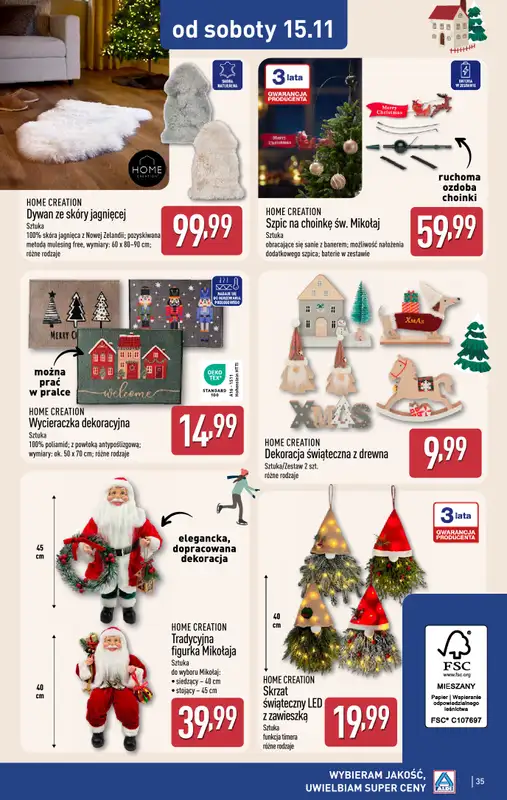 Aldi - gazetka promocyjna Pełny katalog! od poniedziałku 10.11 do soboty 15.11 - strona 35