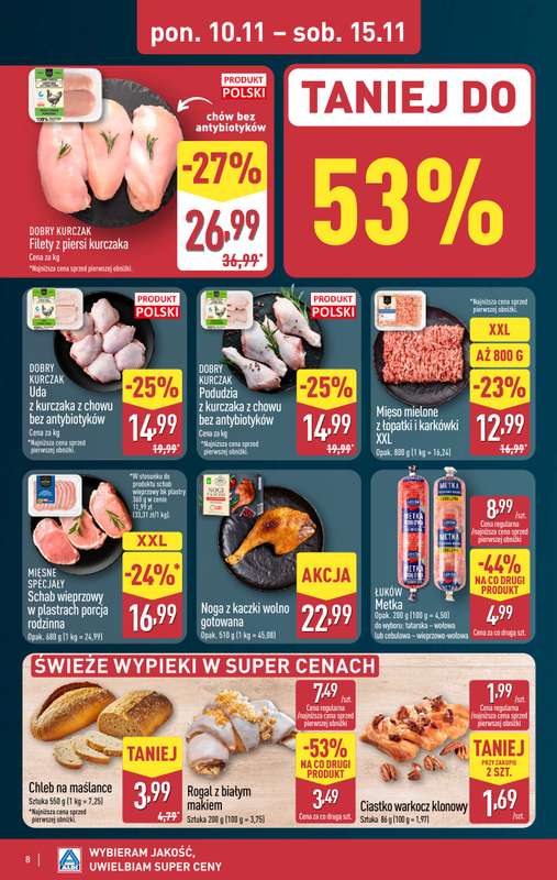 Aldi - gazetka promocyjna Pełny katalog! od poniedziałku 10.11 do soboty 15.11 - strona 8