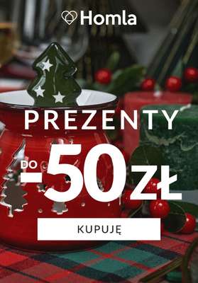 Homla - gazetka promocyjna Prezenty do 50 zł od czwartku 13.11 