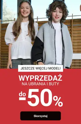 Smyk - gazetka promocyjna Wyprzedaż do -50% - jeszcze więcej modeli! od czwartku 13.11 