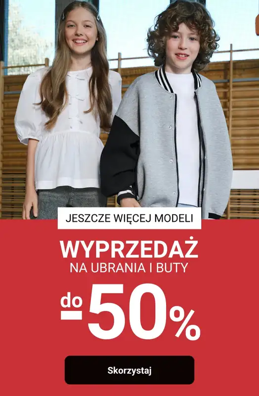 Smyk - gazetka promocyjna Wyprzedaż do -50% - jeszcze więcej modeli! od czwartku 13.11 