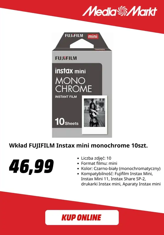 Media Markt - gazetka promocyjna Aparaty Evo Mini - 2 filmy w cenie aparatu od czwartku 13.11 do niedzieli 30.11 - strona 6