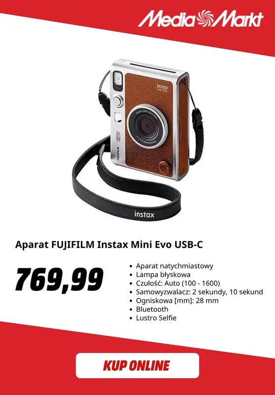 Media Markt - gazetka promocyjna Aparaty Evo Mini - 2 filmy w cenie aparatu od czwartku 13.11 do niedzieli 30.11 - strona 4