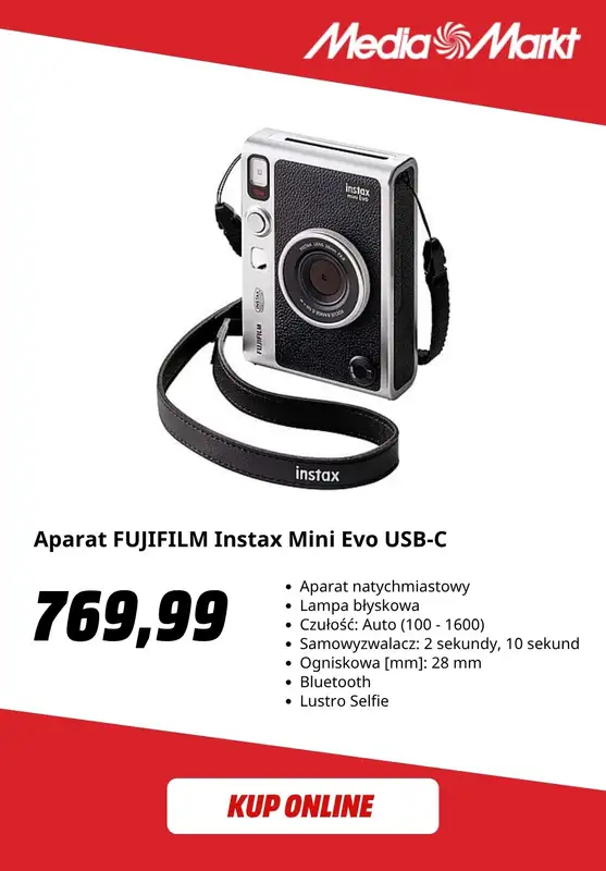 Media Markt - gazetka promocyjna Aparaty Evo Mini - 2 filmy w cenie aparatu od czwartku 13.11 do niedzieli 30.11 - strona 3