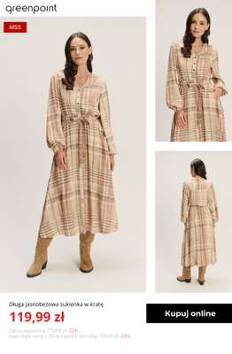 Greenpoint - gazetka promocyjna Wyprzedaż: jesienne sukienki od czwartku 13.11  - strona 6