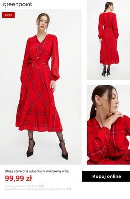 Greenpoint - gazetka promocyjna Wyprzedaż: jesienne sukienki od czwartku 13.11  - strona 10