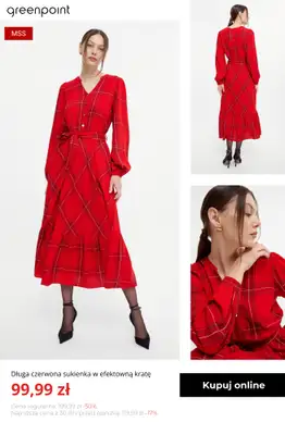 Greenpoint - gazetka promocyjna Wyprzedaż: jesienne sukienki od czwartku 13.11  - strona 10