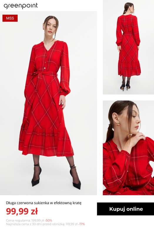 Greenpoint - gazetka promocyjna Wyprzedaż: jesienne sukienki od czwartku 13.11  - strona 10