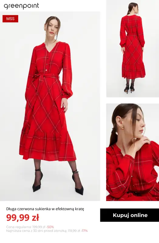 Greenpoint - gazetka promocyjna Wyprzedaż: jesienne sukienki od czwartku 13.11  - strona 10