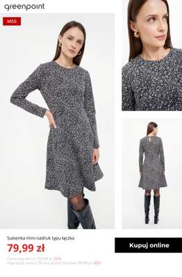 Greenpoint - gazetka promocyjna Wyprzedaż: jesienne sukienki od czwartku 13.11  - strona 9