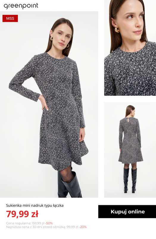 Greenpoint - gazetka promocyjna Wyprzedaż: jesienne sukienki od czwartku 13.11  - strona 9