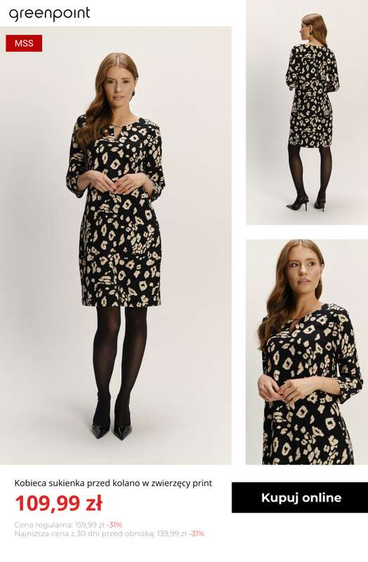 Greenpoint - gazetka promocyjna Wyprzedaż: jesienne sukienki od czwartku 13.11  - strona 5