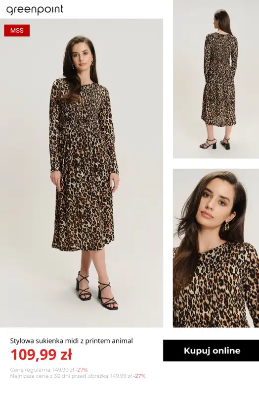 Greenpoint - gazetka promocyjna Wyprzedaż: jesienne sukienki od czwartku 13.11  - strona 7