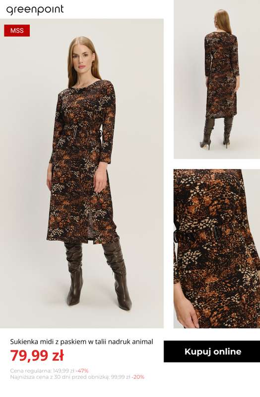 Greenpoint - gazetka promocyjna Wyprzedaż: jesienne sukienki od czwartku 13.11  - strona 2