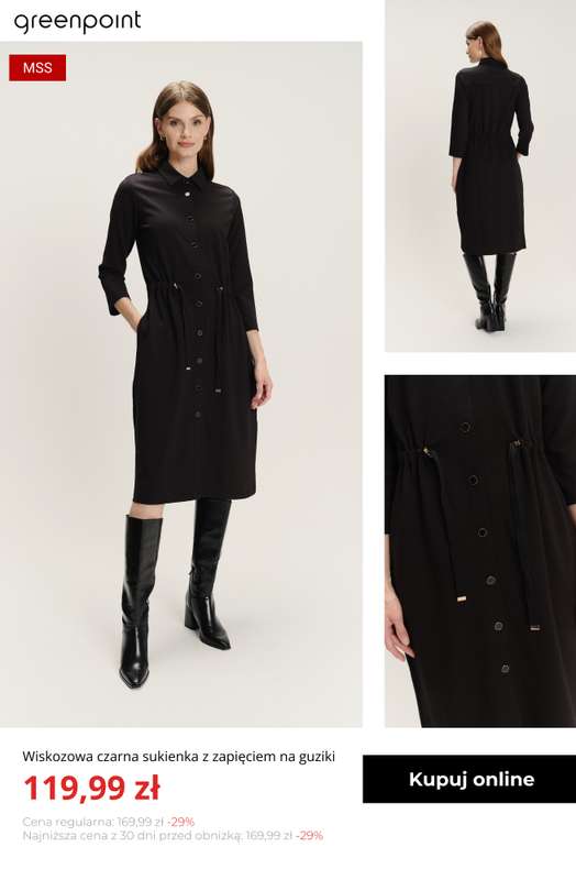 Greenpoint - gazetka promocyjna Wyprzedaż: jesienne sukienki od czwartku 13.11  - strona 11