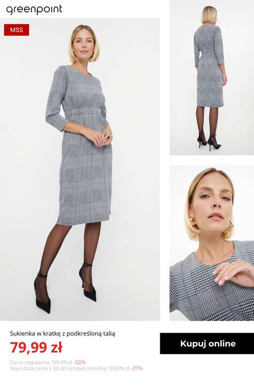 Greenpoint - gazetka promocyjna Wyprzedaż: jesienne sukienki od czwartku 13.11  - strona 12