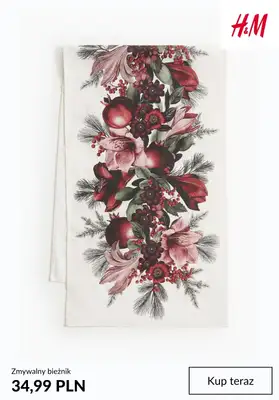 H&M - gazetka promocyjna HOME: świąteczne akcesoria domowe od czwartku 13.11  - strona 7