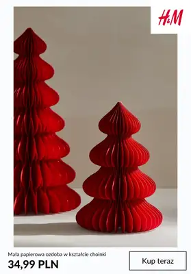 H&M - gazetka promocyjna HOME: świąteczne akcesoria domowe od czwartku 13.11  - strona 5