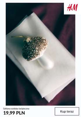 H&M - gazetka promocyjna HOME: świąteczne akcesoria domowe od czwartku 13.11  - strona 9