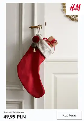 H&M - gazetka promocyjna HOME: świąteczne akcesoria domowe od czwartku 13.11  - strona 4