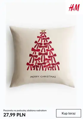 H&M - gazetka promocyjna HOME: świąteczne akcesoria domowe od czwartku 13.11  - strona 6