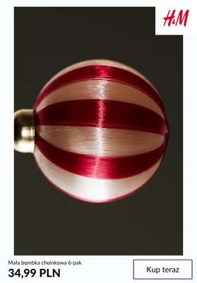 H&M - gazetka promocyjna HOME: świąteczne akcesoria domowe od czwartku 13.11  - strona 3