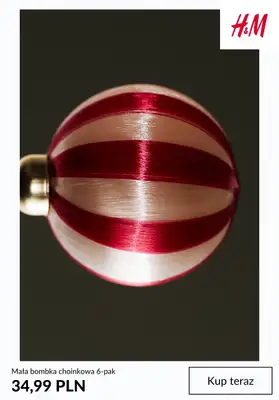 H&M - gazetka promocyjna HOME: świąteczne akcesoria domowe od czwartku 13.11  - strona 3