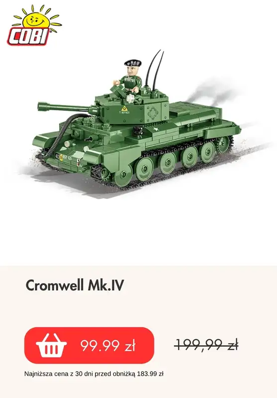 Prezenty - gazetka promocyjna Cobi | Klocki wojskowe od czwartku 13.11  - strona 11