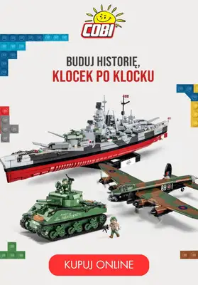 Prezenty - gazetka promocyjna Cobi | Klocki wojskowe od czwartku 13.11 