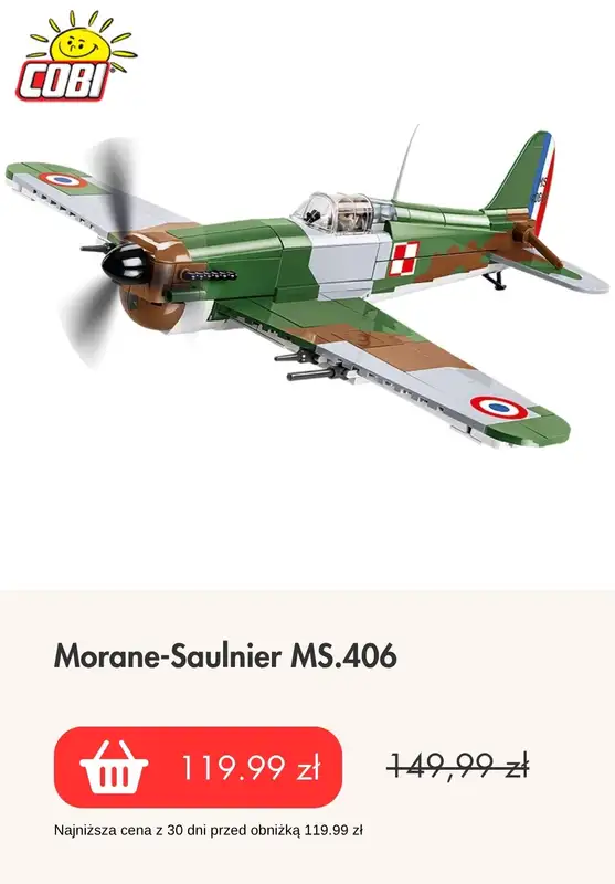 Prezenty - gazetka promocyjna Cobi | Klocki wojskowe od czwartku 13.11  - strona 8