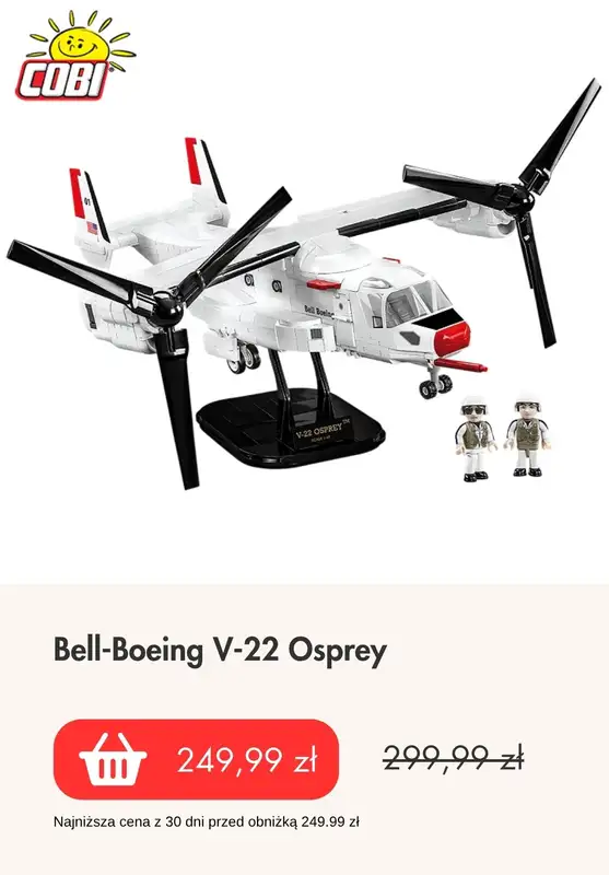 Prezenty - gazetka promocyjna Cobi | Klocki wojskowe od czwartku 13.11  - strona 5