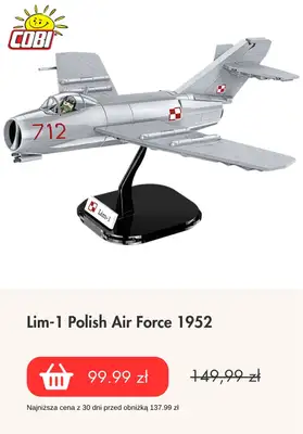 Prezenty - gazetka promocyjna Cobi | Klocki wojskowe od czwartku 13.11  - strona 10