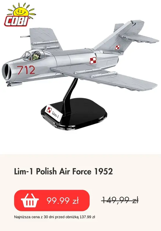 Prezenty - gazetka promocyjna Cobi | Klocki wojskowe od czwartku 13.11  - strona 10