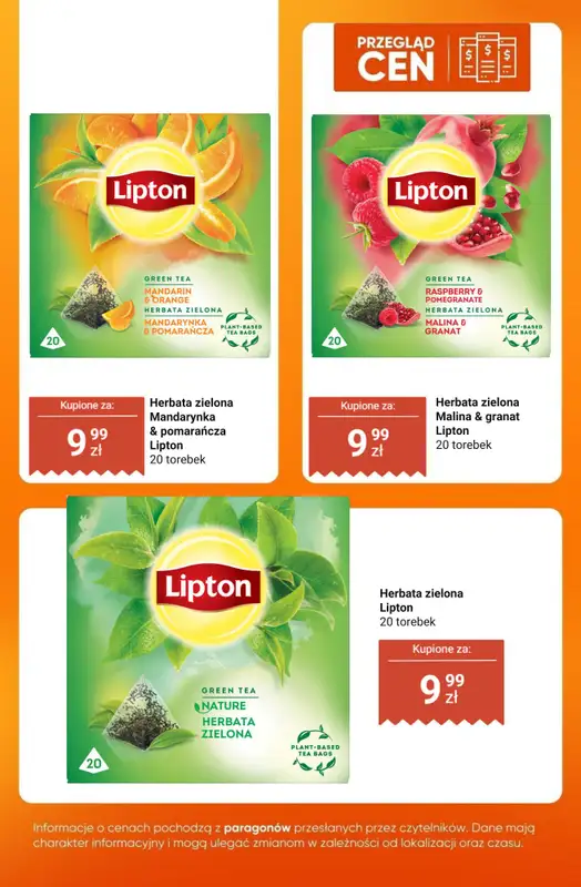 Biedronka - gazetka promocyjna Herbaty - przegląd cen od czwartku 13.11 do soboty 15.11 - strona 5