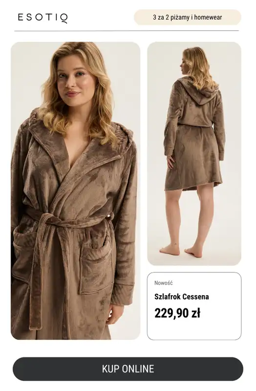 Esotiq - gazetka promocyjna 3 za 2 piżamy i homewear od czwartku 13.11 do środy 31.12 - strona 6