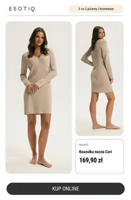 Esotiq - gazetka promocyjna 3 za 2 piżamy i homewear od czwartku 13.11 do środy 31.12 - strona 4