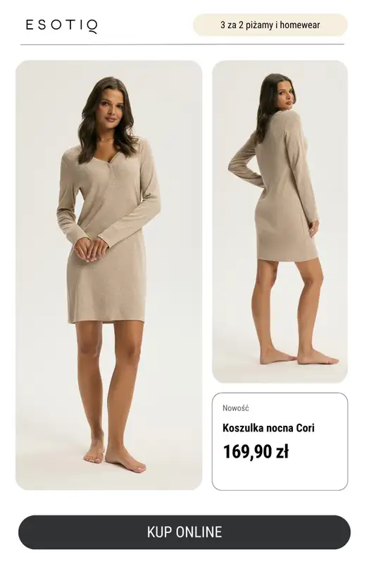 Esotiq - gazetka promocyjna 3 za 2 piżamy i homewear od czwartku 13.11 do środy 31.12 - strona 4