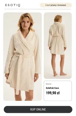 Esotiq - gazetka promocyjna 3 za 2 piżamy i homewear od czwartku 13.11 do środy 31.12 - strona 3