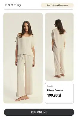 Esotiq - gazetka promocyjna 3 za 2 piżamy i homewear od czwartku 13.11 do środy 31.12 - strona 15