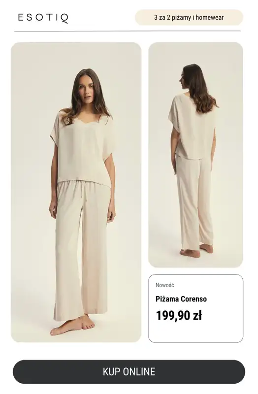 Esotiq - gazetka promocyjna 3 za 2 piżamy i homewear od czwartku 13.11 do środy 31.12 - strona 15