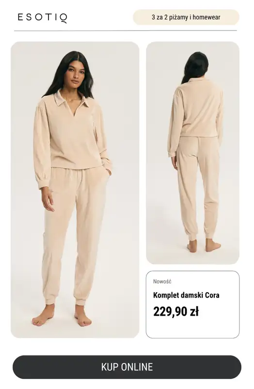 Esotiq - gazetka promocyjna 3 za 2 piżamy i homewear od czwartku 13.11 do środy 31.12 - strona 16