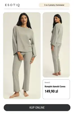 Esotiq - gazetka promocyjna 3 za 2 piżamy i homewear od czwartku 13.11 do środy 31.12 - strona 5