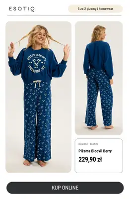 Esotiq - gazetka promocyjna 3 za 2 piżamy i homewear od czwartku 13.11 do środy 31.12 - strona 7