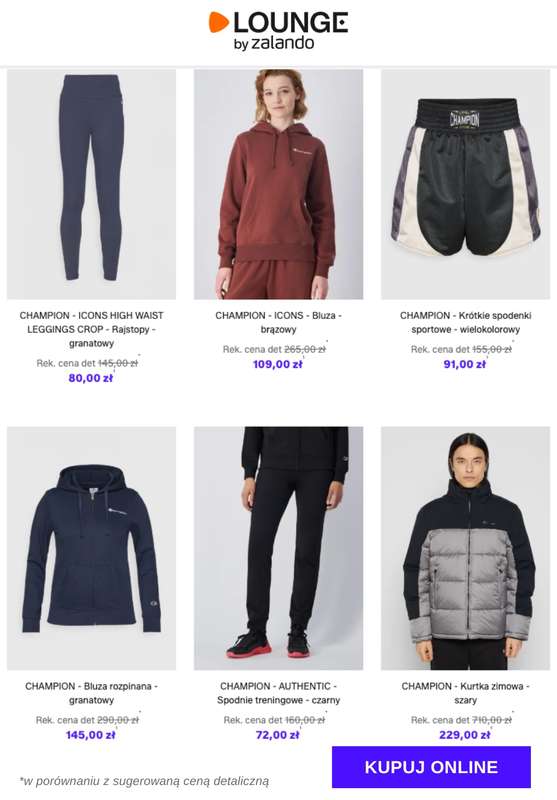 Lounge by Zalando - gazetka promocyjna Do -70% Champion od czwartku 13.11 do poniedziałku 17.11 - strona 8